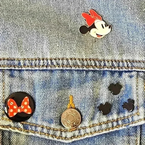 Vintage Disney Minni mouse club denim‎ jacket - Picture 3 of 7